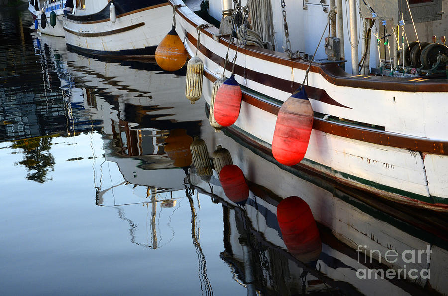 Boat Photograph - Safe Harbour by Bob Christopher