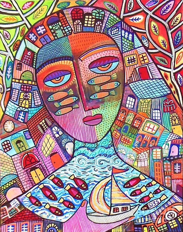 Safe Journey Sea Goddess by Sandra Silberzweig Safe Journey Sea Goddess by Sandra Silberzweig