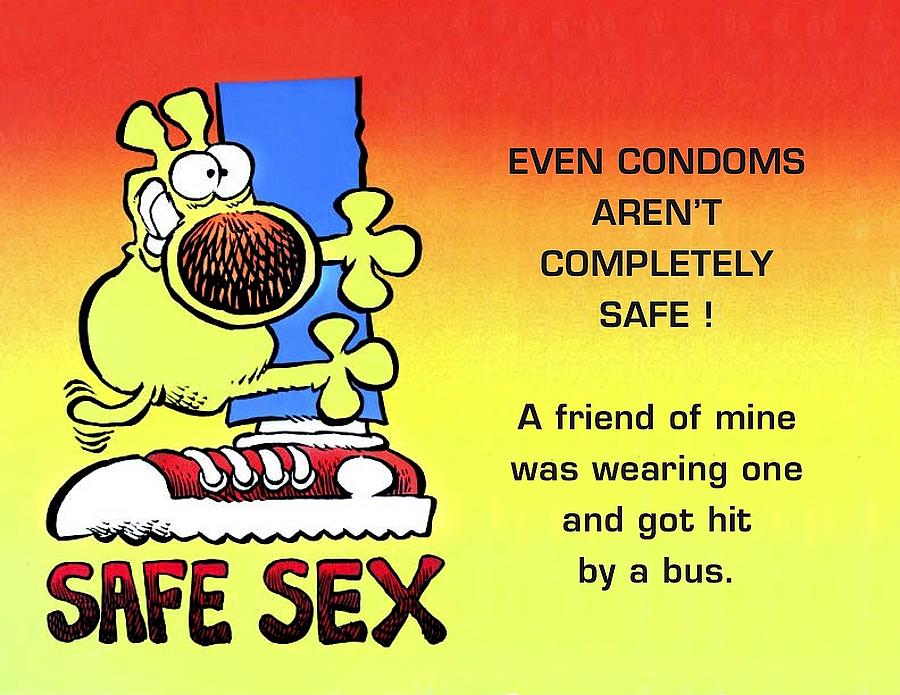 Safe Sex Photograph by Mike Flynn