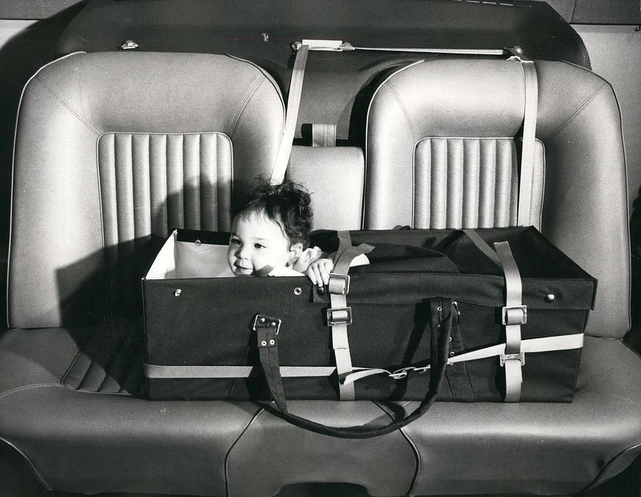 Safety For Children In Cars. Photograph by Retro Images Archive - Pixels