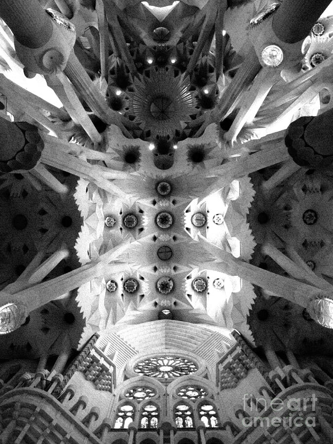Barcelona Photograph - Sagrada Familia - Barcelona Spain #1 by Luis Moya