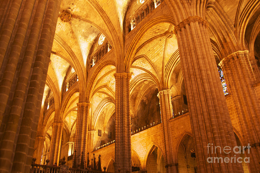 Barcelona Photograph - Sagrada Familia Barcelona Spain by Cindy Lee Longhini