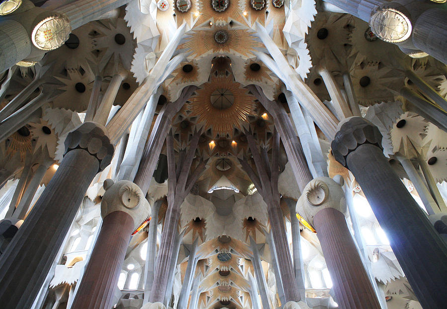 Sagrada Familia Gaudi 3 Barcelona Spain Photograph by Bridget Brummel ...