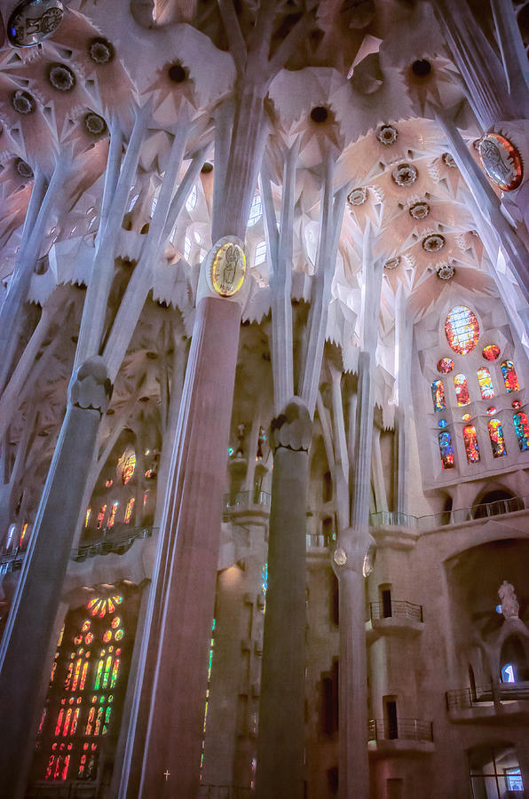 Sagrada Familia Photograph by Joan Carroll