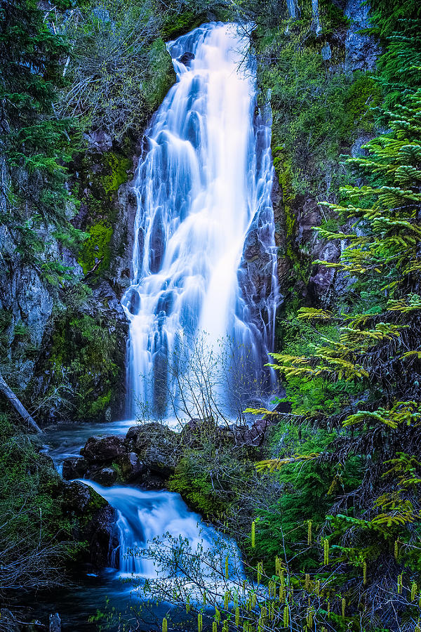 Nature Photograph - Spirit Falls by Thomas Hall