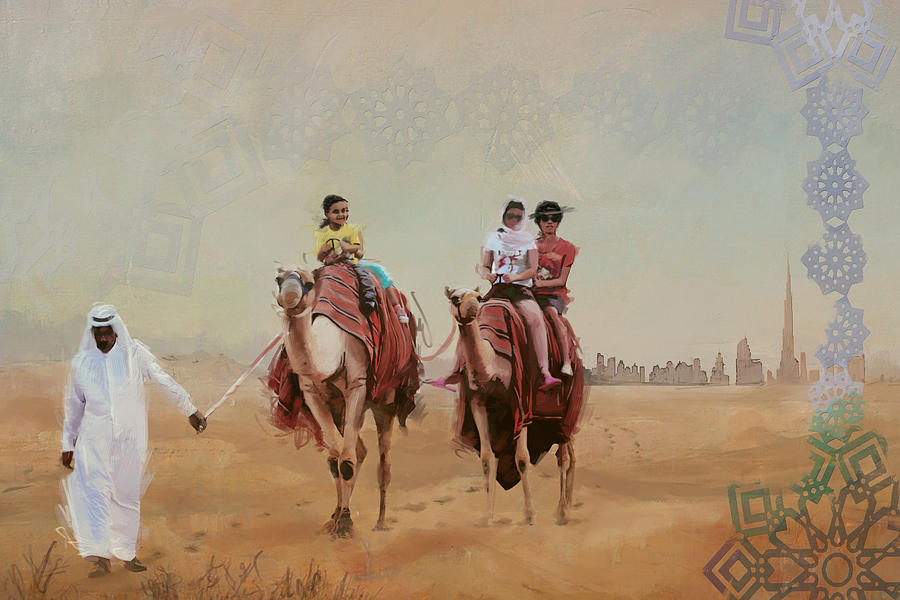 Saharan Culture  Painting by Corporate Art Task Force