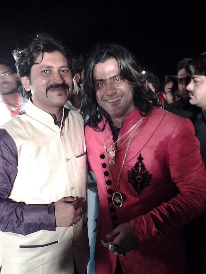 Sai Rajesh With Hamsar Hayat Nizami Photograph by Rajesh Sharma