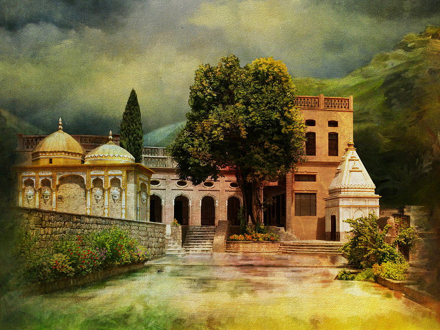 Saidpur Village Painting by Catf