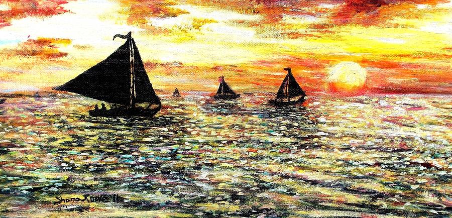 Sail Away With Me Painting by Shana Rowe Jackson