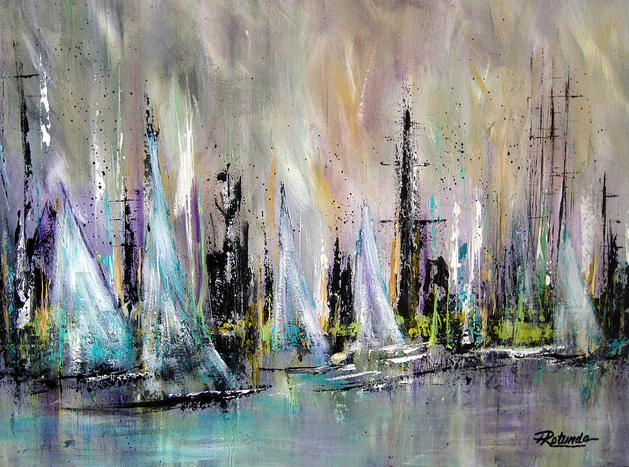 Sail Painting by Roberta Rotunda