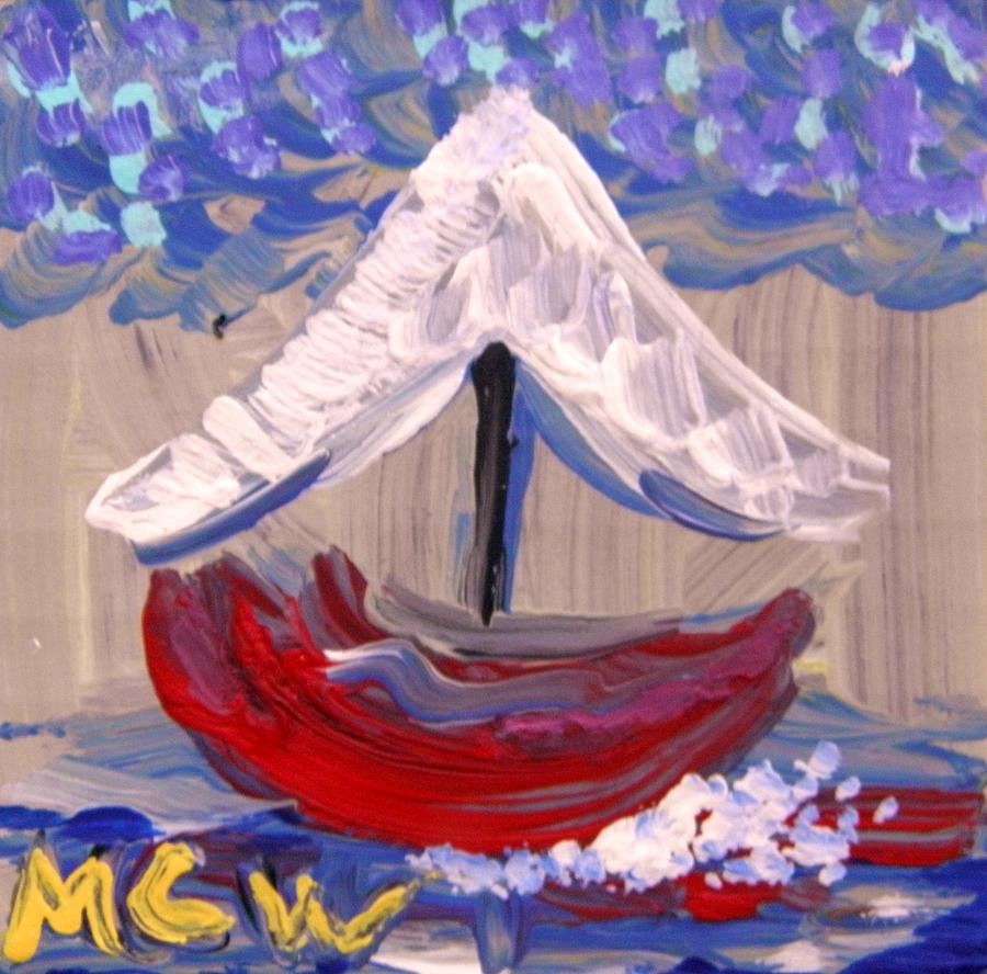 Sail Travel Painting by Mary Carol Williams