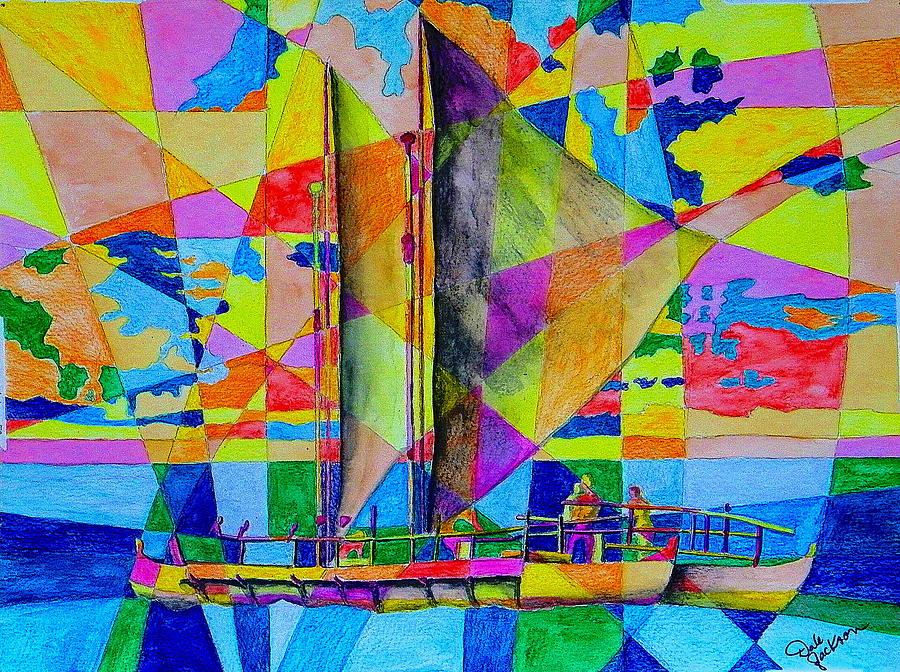 Sail Way II Painting