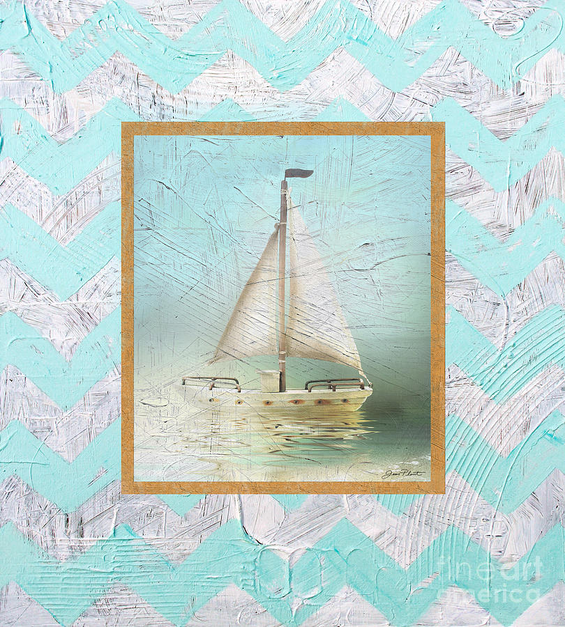 Boat Painting - Sailboat Dreams by Jean Plout