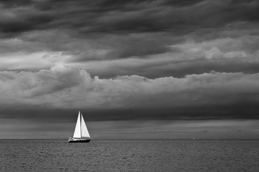 Sailboat Photograph by Gary Regulski