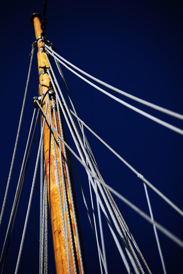 Sailboat Lines Photograph by Karol Livote