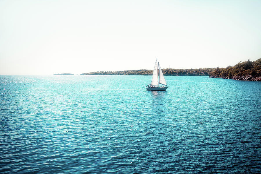 Sailboat Photograph by Thousand Word Images By Dustin Abbott