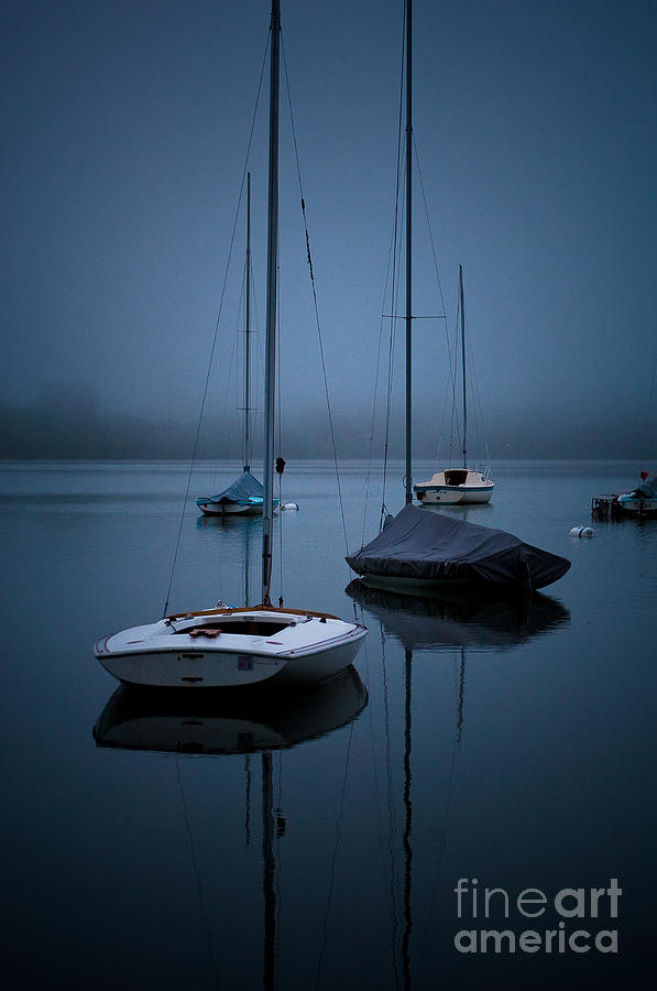 Minneapolis Photograph - Sailboats at Dawn by Joe Mamer
