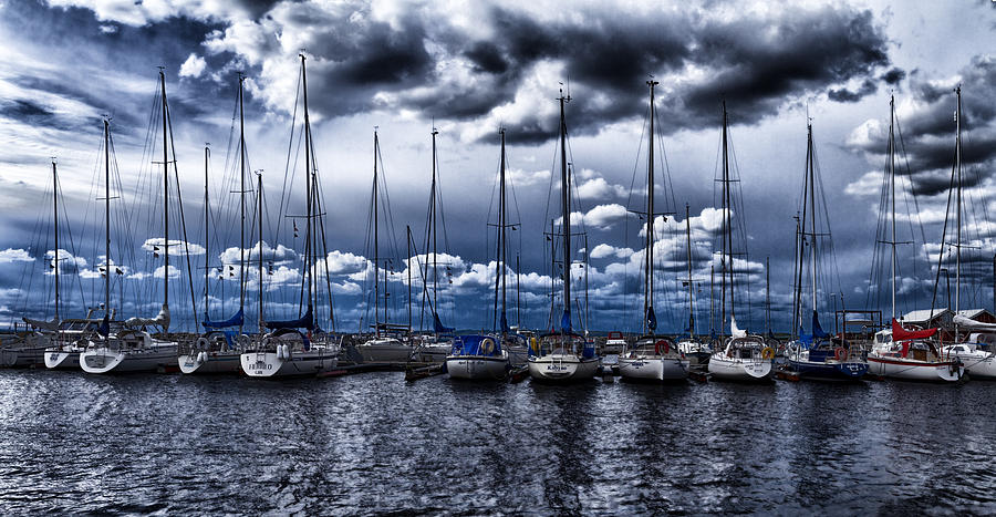 Sailboats Photograph by Stelios Kleanthous