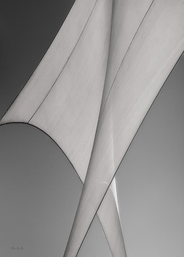 Abstract Photograph - Sailcloth Abstract Number 3 by Bob Orsillo