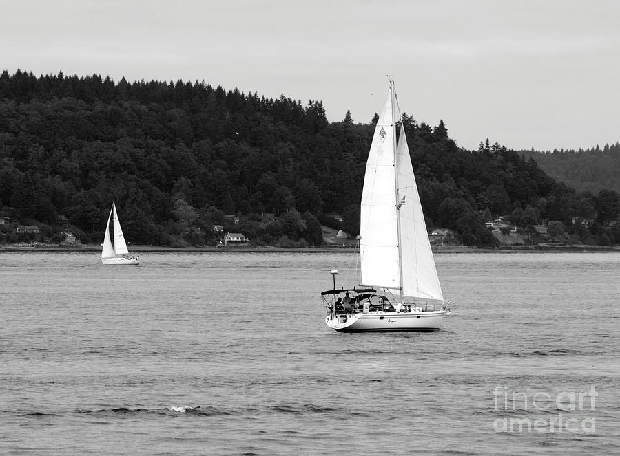 Sailing Grace Photograph by Chris Anderson