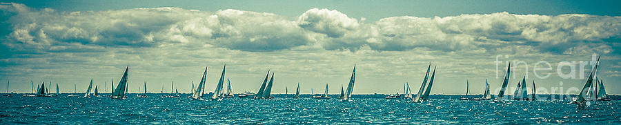 Sailing Lake Huron Photograph by Ronald Grogan