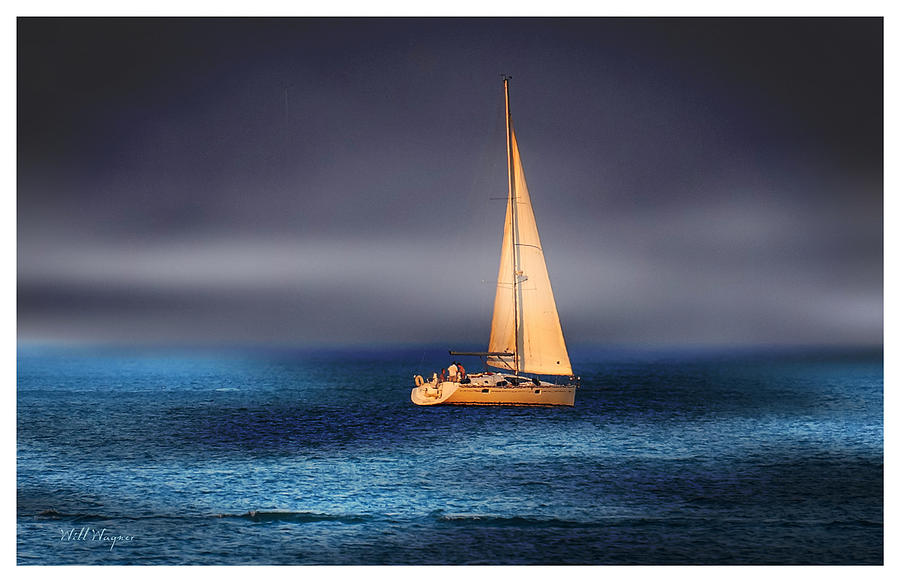 Sailing Lake Michigan Photograph by Will Wagner