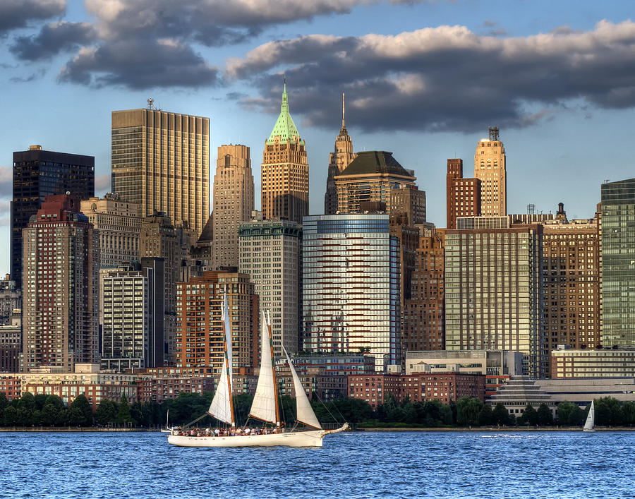 Sailing NYC Photograph by Roni Chastain