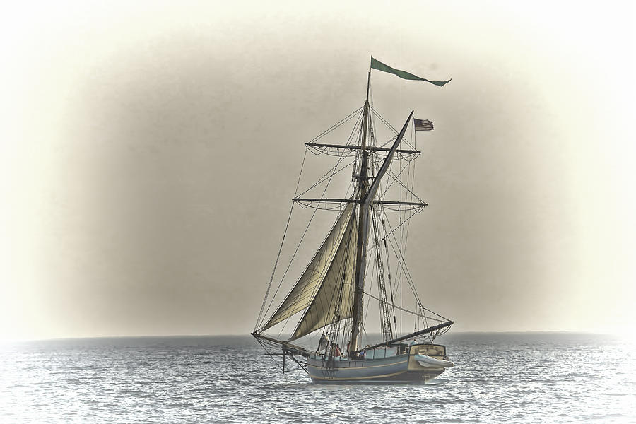 Sailing Off Photograph by Jack R Perry