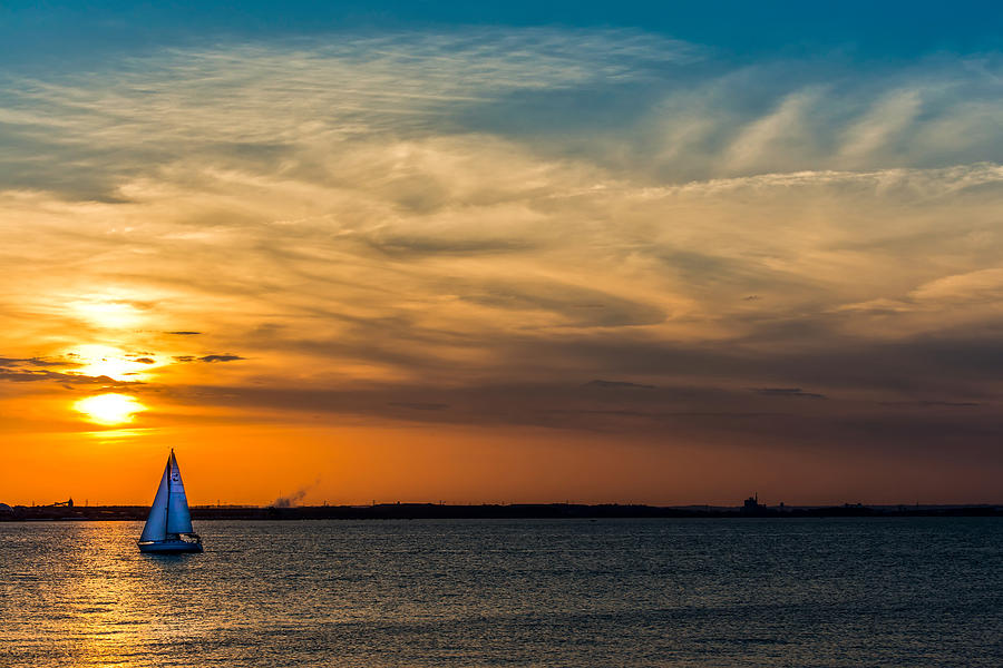 Sailing on the Chesapeake Photograph by Patrick Wolf