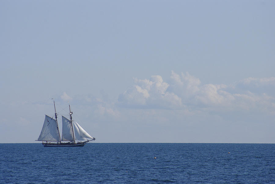 Sailing Over the Ocean Blue Photograph by Marilyn Wilson