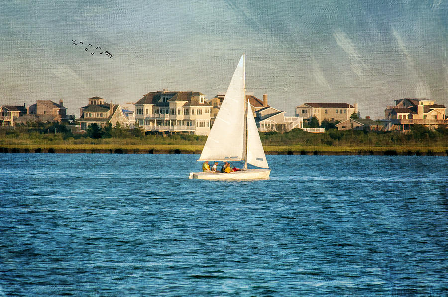 Sailing The Hamptons Photograph by Cathy Kovarik