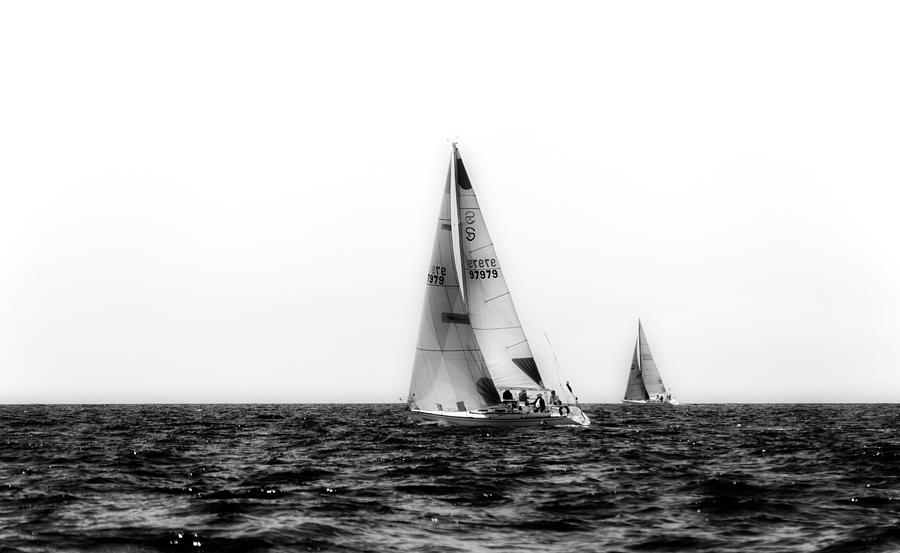 Sailing The Regatta 1 Photograph