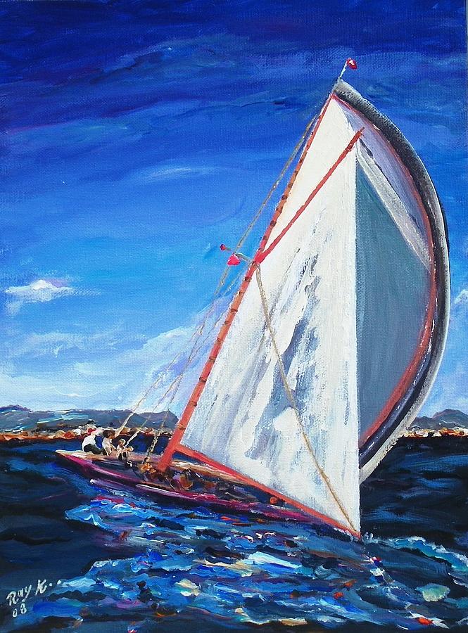 Sailors Painting by Ray Khalife