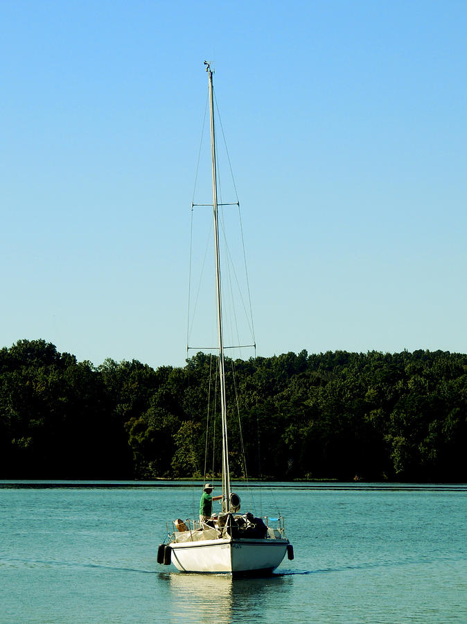 sailboat sails down