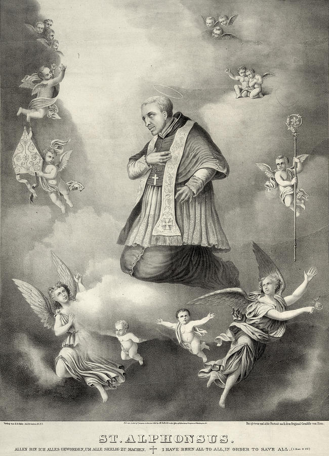 Saint Alphonsus Liguori (1676-1787) Painting by Granger