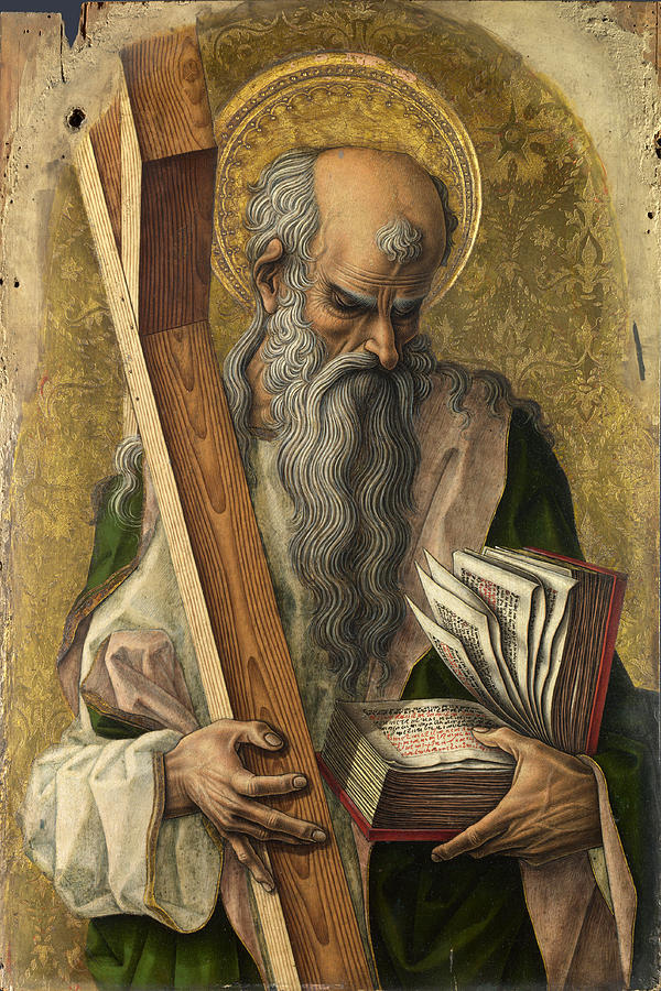 Saint Andrew Painting by Carlo Crivelli