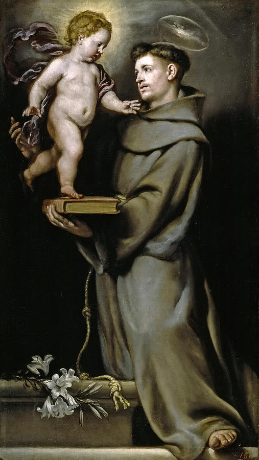 Saint Anthony of Padua Painting by Claudio Coello - Pixels