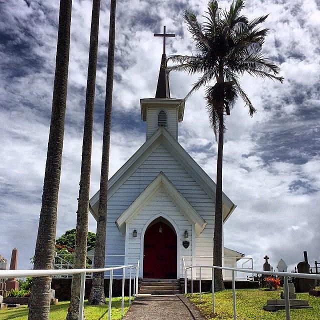 Paradise Photograph - Saint Augustine Church, Big Island by Austin Urquhart