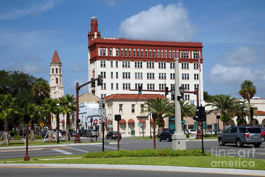 City Photograph - Saint Augustine Florida by Bill Cobb