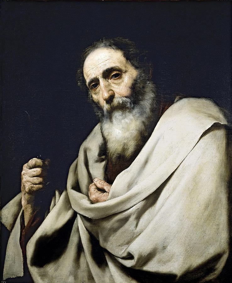 Saint Bartholomew Painting by Jusepe de Ribera
