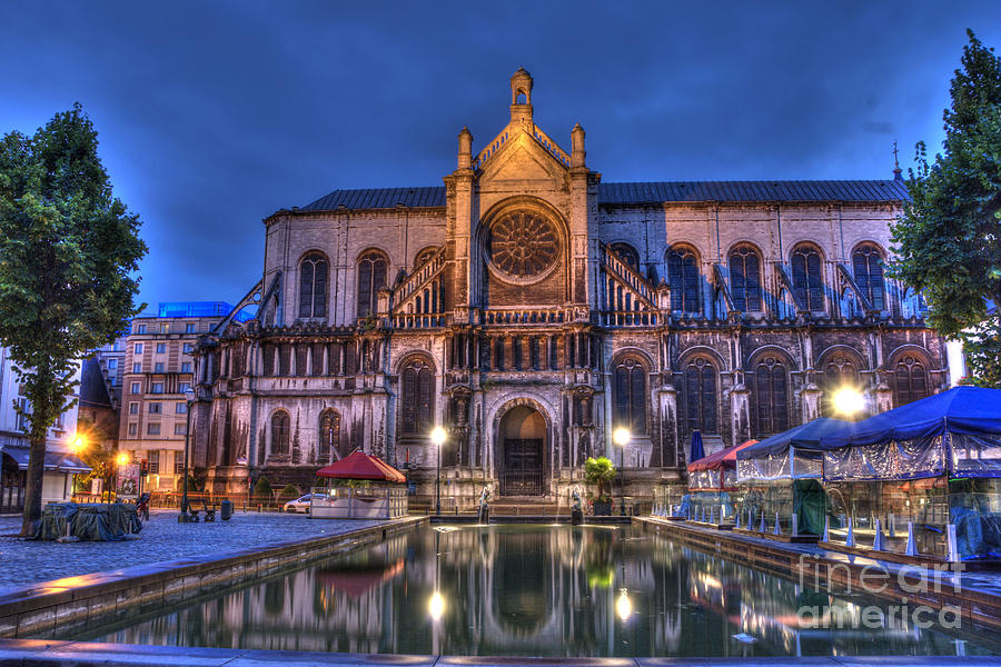 Saint Catherine Church. Brussels Photograph by Juli Scalzi