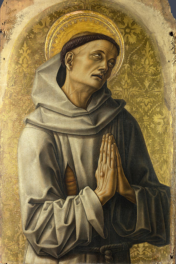 Saint Francis Painting by Carlo Crivelli