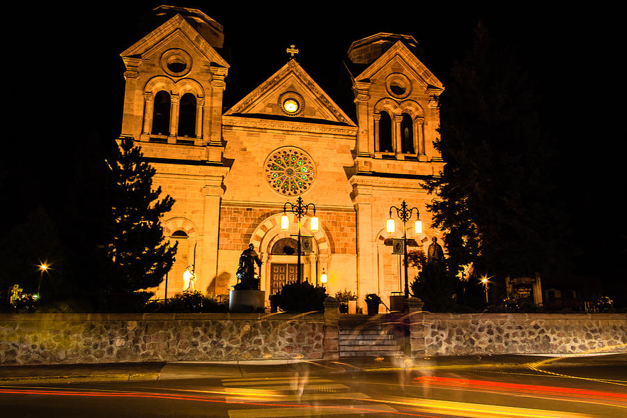 Saint Francis Cathedral Photograph by Ben Graham