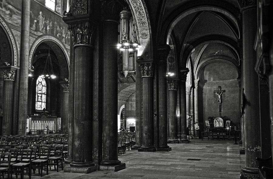 Romanesque Photograph - Saint Germain des Pres - Paris by RicardMN Photography