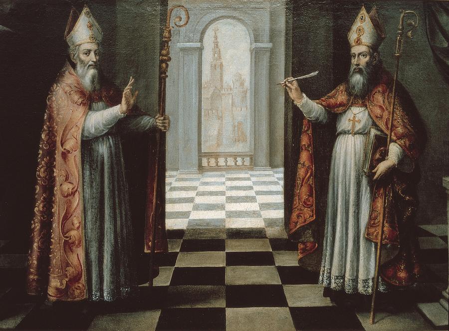 Saint Isidore And Saint Leander Photograph by Everett