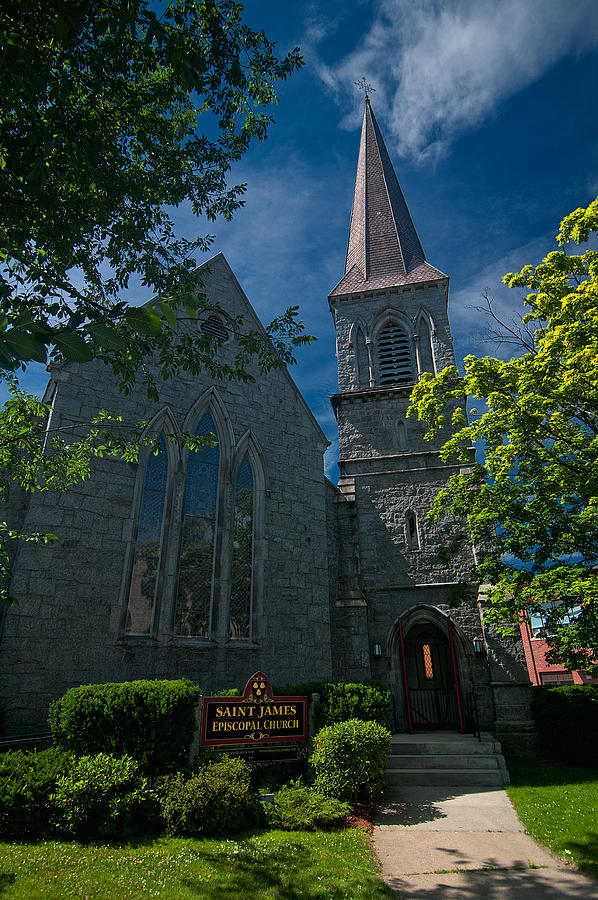 Saint James Episcopal Church Photograph by Paul Mangold