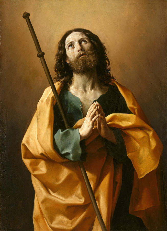 Saint James the Great Painting by Guido Reni