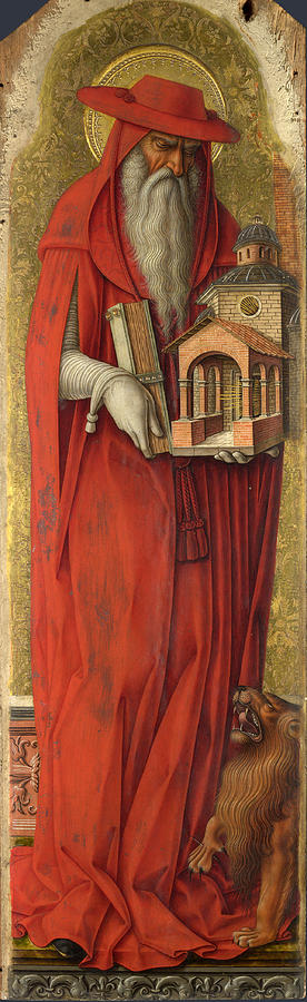 Saint Jerome Painting by Carlo Crivelli