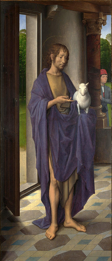 Saint John the Baptist Painting by Hans Memling