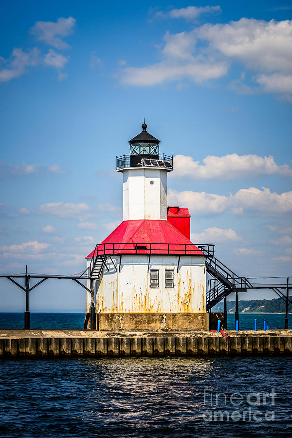 Saint Joseph Lighthouse Picture Photograph by Paul Velgos - Fine Art ...